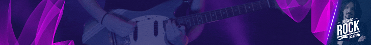 aula de guitarra - Banner Curso Guitarra Rock Academy